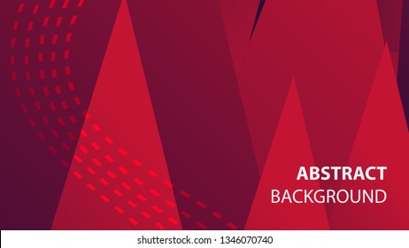 Abstract Triangle Background. Modern Wallpaper. Vector illustration - Vector