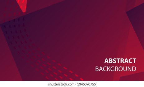Abstract Triangle Background. Modern Wallpaper. Vector illustration - Vector