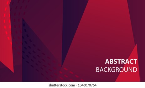 Abstract Triangle Background. Modern Wallpaper. Vector illustration - Vector