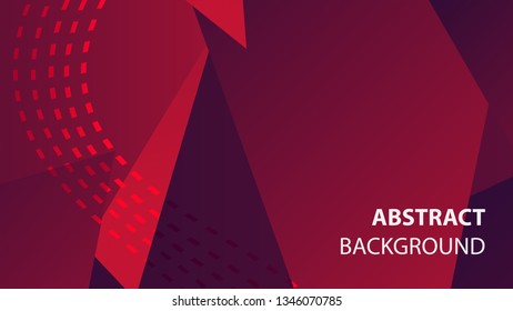 Abstract Triangle Background. Modern Wallpaper. Vector illustration - Vector