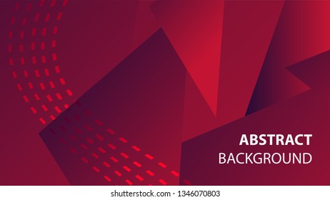 Abstract Triangle Background. Modern Wallpaper. Vector illustration - Vector