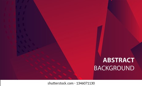 Abstract Triangle Background. Modern Wallpaper. Vector illustration - Vector