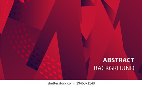 Abstract Triangle Background. Modern Wallpaper. Vector illustration - Vector
