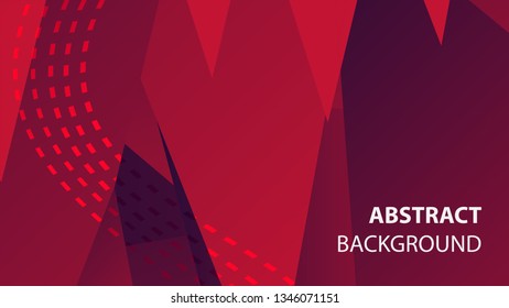 Abstract Triangle Background. Modern Wallpaper. Vector illustration - Vector
