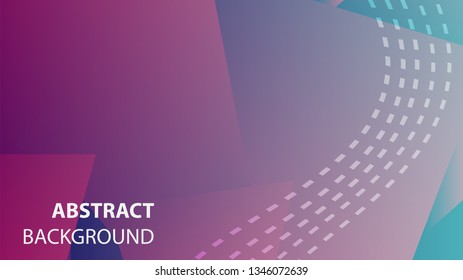 Abstract Triangle Background. Modern Wallpaper. Vector illustration - Vector