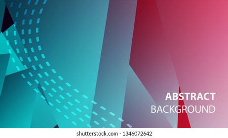 Abstract Triangle Background. Modern Wallpaper. Vector illustration - Vector