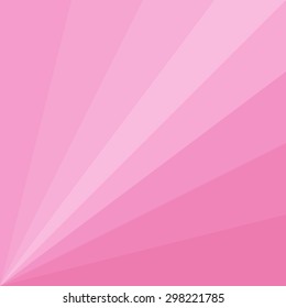 Abstract triangle background with pink color tone, vector illustration