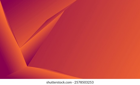 ABSTRACT TRIANGLE BACKGROUND PINK ORANGE GRADIENT MESH SMOOTH LIQUID COLORFUL BLURRED DESIGN VECTOR TEMPLATE GOOD FOR MODERN WEBSITE, WALLPAPER, COVER DESIGN 