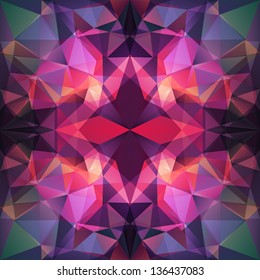 Abstract Triangle Background, seamless pattern.  Seamless pattern can be used for wallpaper, pattern fills, web page background, surface textures.