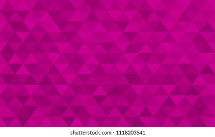 abstract triangle background template, pink color