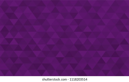 abstract triangle background template, purple color