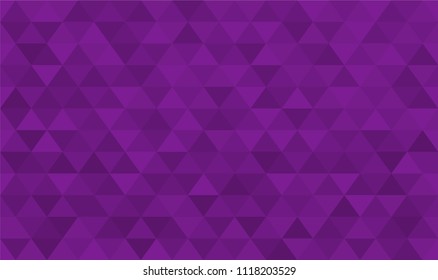 abstract triangle background template, purple color