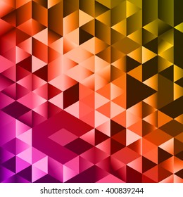Abstract Triangle Background. Abstract Background to use for music event, posters or  covers.