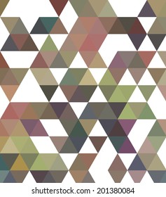 abstract triangle background, vector