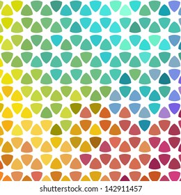 Abstract triangle background. Vector illustration, contains transparencies, gradients and effects.