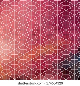 Abstract triangle background. Vector illustration, contains transparencies, gradients and effects.