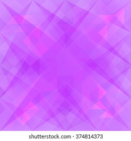 Abstract Triangle Background. Vector Illustration.