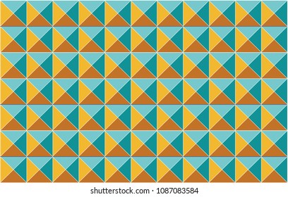 Abstract triangle background vector pattern. Geometric