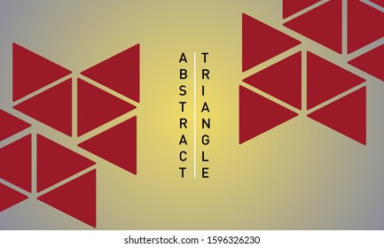 Abstract Triangle Background.Modern Wallpaper. Vector illustration