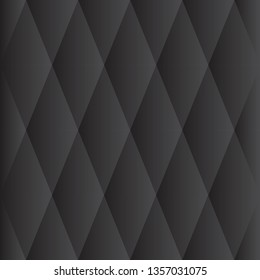 Abstract triangle black color background, vector illustration