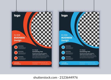 Abstract Triangle Brochure Flyer design Layout template ,Brochure template flyer design vector