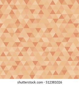 abstract triangle in brown censor skin color background