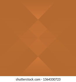 Abstract triangle brown color background, vector illustration