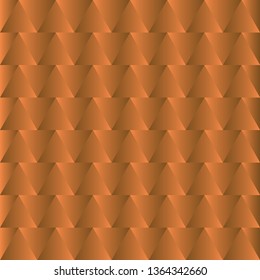 Abstract triangle brown color background, vector illustration