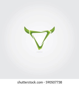 Abstract Triangle Business Logo