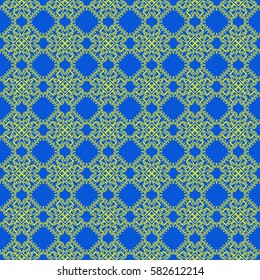 Abstract triangle, circle, line pattern. Seamless geometric ornament. Vector. Geometry shape. For design, wallpaper, presentation