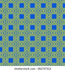 Abstract triangle, circle, line pattern. Seamless geometric ornament. Vector. Geometry shape. For design, wallpaper, presentation