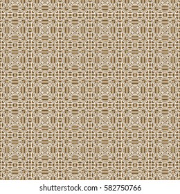 Abstract triangle, circle, line pattern. Seamless geometric ornament. Vector. Geometry shape. For design, wallpaper, presentation