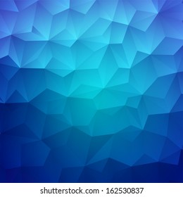 Abstract Triangle Colorful Background. Vector Illustration 