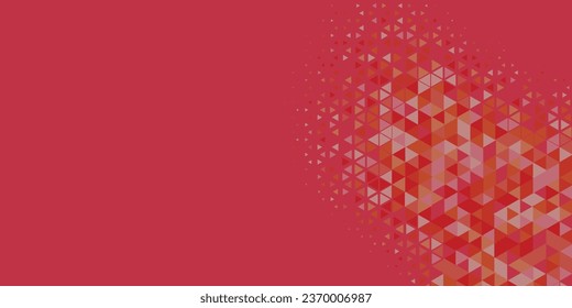 Resumen Triángulo fondo colorido o papel tapiz con polígonos variedad de formas y colores triangulares, triángulos o formas geométricas cóncavo con espacio Copiar color suave