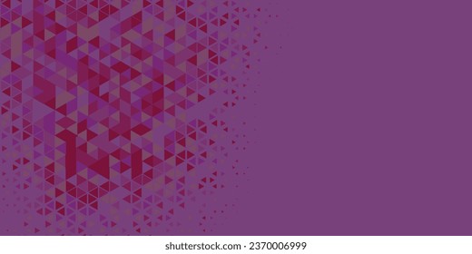 Abstrakter, dreieckiger bunter Hintergrund oder Tapete mit mehrfarbigem Hintergrund, verschiedenen dreieckigen Formen und Farben, Dreiecken oder konkaven geometrischen Formen mit Weichem Kopienraum