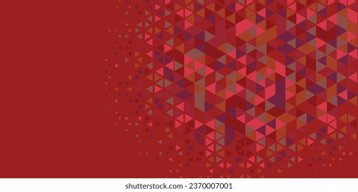 Abstrakter, dreieckiger bunter Hintergrund oder Tapete mit mehrfarbigem Hintergrund, verschiedenen dreieckigen Formen und Farben, Dreiecken oder konkaven geometrischen Formen mit Weichem Kopienraum