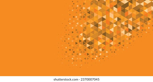 Abstract Triangle colorful background or wallpaper with polygons variety of triangular shapes and colors, triangles or concave geometrical shapes with Copy space soft color