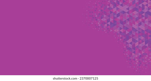 Abstract Triangle colorful background or wallpaper with polygons variety of triangular shapes and colors, triangles or concave geometrical shapes with Copy space soft color