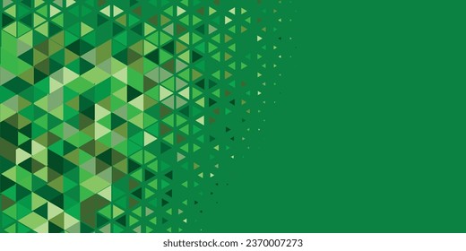 Abstract Triangle colorful background or wallpaper with polygons variety of triangular shapes and colors, triangles or concave geometrical shapes with Copy space soft color