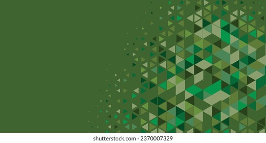 Resumen Triángulo fondo colorido o papel tapiz con polígonos variedad de formas y colores triangulares, triángulos o formas geométricas cóncavo con espacio Copiar color suave