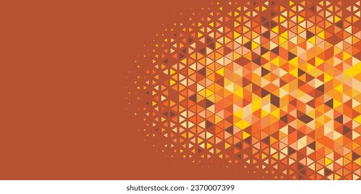 Resumen Triángulo fondo colorido o papel tapiz con polígonos variedad de formas y colores triangulares, triángulos o formas geométricas cóncavo con espacio Copiar color suave