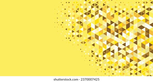 Abstract Triangle colorful background or wallpaper with polygons variety of triangular shapes and colors, triangles or concave geometrical shapes with Copy space soft color