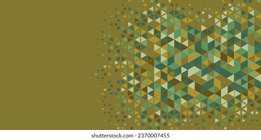 Abstract Triangle colorful background or wallpaper with polygons variety of triangular shapes and colors, triangles or concave geometrical shapes with Copy space soft color