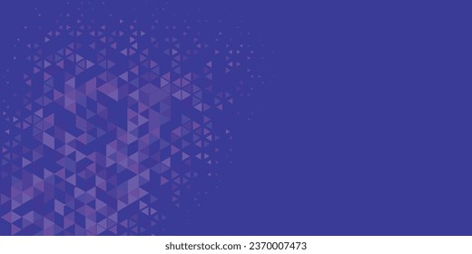 Abstract Triangle colorful background or wallpaper with polygons variety of triangular shapes and colors, triangles or concave geometrical shapes with Copy space soft color