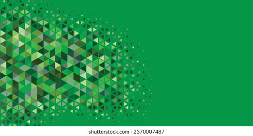 Abstract Triangle colorful background or wallpaper with polygons variety of triangular shapes and colors, triangles or concave geometrical shapes with Copy space soft color