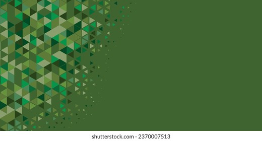 Abstract Triangle colorful background or wallpaper with polygons variety of triangular shapes and colors, triangles or concave geometrical shapes with Copy space soft color