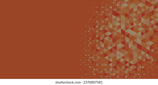 Abstract Triangle colorful background or wallpaper with polygons variety of triangular shapes and colors, triangles or concave geometrical shapes with Copy space soft color