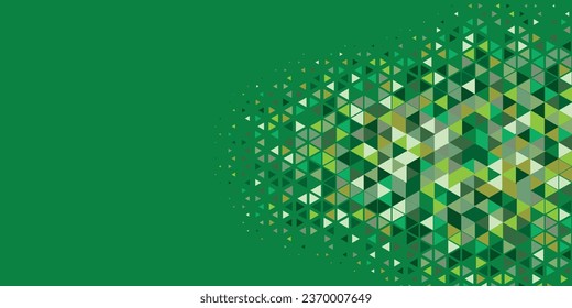 Abstract Triangle colorful background or wallpaper with polygons variety of triangular shapes and colors, triangles or concave geometrical shapes with Copy space soft color