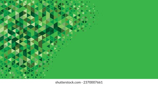 Abstract Triangle colorful background or wallpaper with polygons variety of triangular shapes and colors, triangles or concave geometrical shapes with Copy space soft color