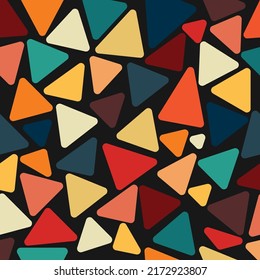 abstract triangle design fabric pattern design 